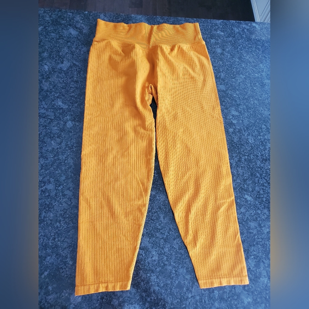 Pink Victoria Secret Seamless leggings Orange Size XL